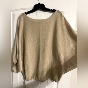Express Gold oversized blouse